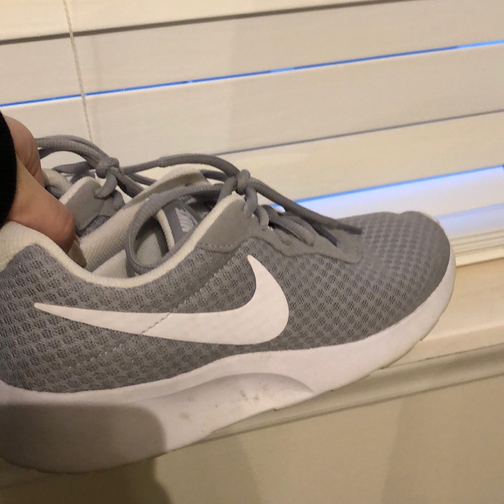 Gray Nike running shoes women’s size 7